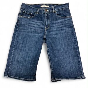 Levi's Dark Blue Denim Shorts